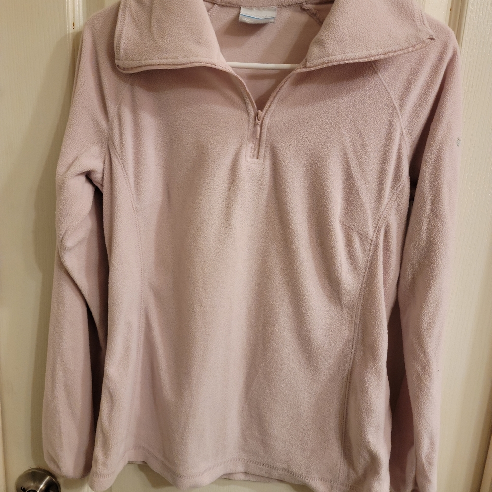 Plush Columbia womens zippered pullover